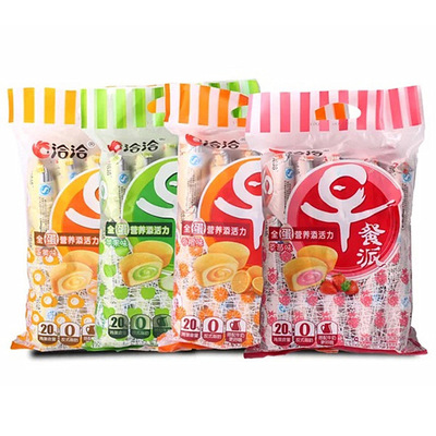 洽洽早餐派375g注心蛋糕蛋黄派点心早餐宵夜零食小吃(2袋起发货)