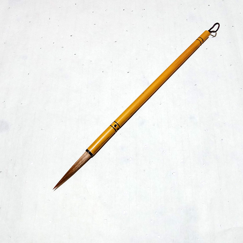 厂家直销复古法镂空长锋羊毫勾线毛笔中小楷书画书法文房四宝宣纸