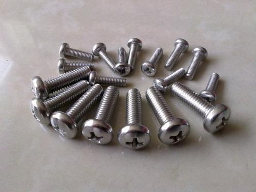 不锈钢十字圆头螺钉 sus304 sus316 圆机gb818 十字盘头螺丝