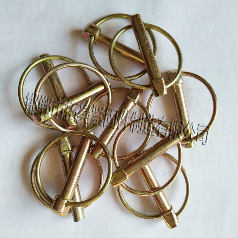 批发din11023镀锌安全销保险销o型销拉销按钮销弹簧销定位销锁销