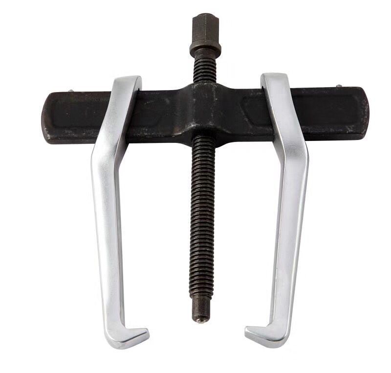 单钩式桥梁二爪拉马轴承拆卸工具修农机铬钒钢薄爪拆轴承两爪拉马