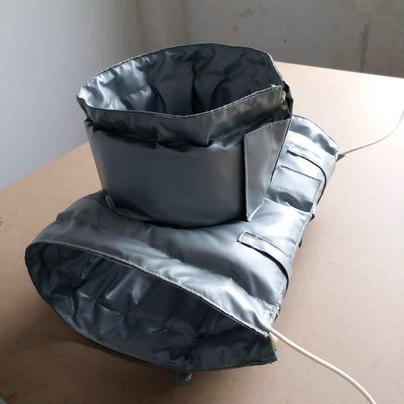 厂家供应过滤器保温套 滤污阀保温衣 定做蒸汽阀门管道保温套