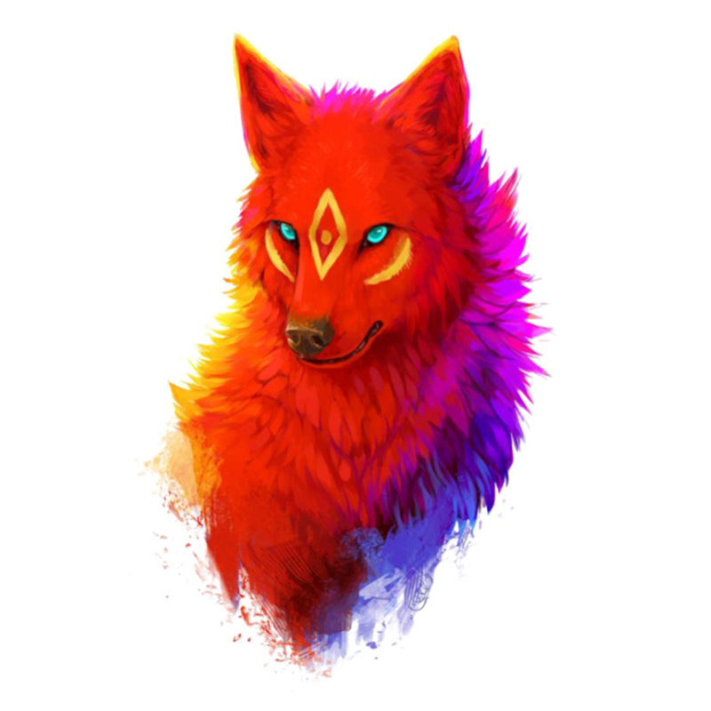 3d立体创意车贴汽车贴纸摩托车个性红狐狸改装装饰贴花拉花车尾贴