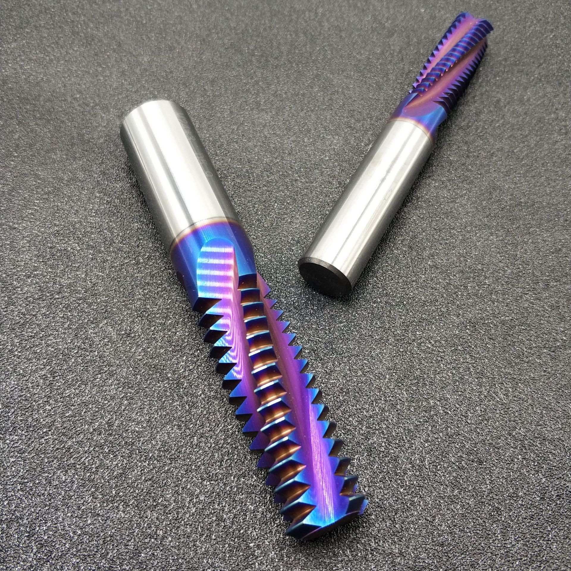 进口钨钢螺纹铣刀 整体硬质合金螺纹铣刀涂层螺纹铣牙刀m2-m24