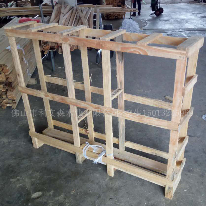 佛山打木架物流运输发货包装木箱实木木箱子储藏机械设备打包木架