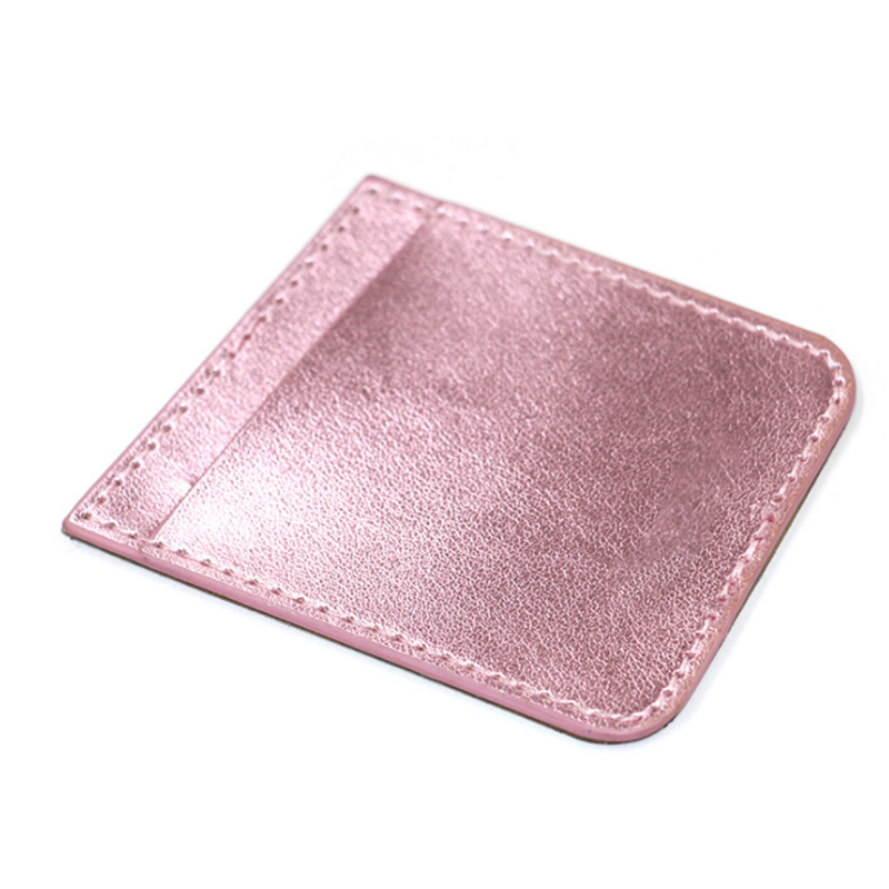 亮片格利特手机贴 3m胶手机背贴卡套 pu皮革手机贴 皮具促销礼品