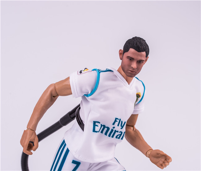 足球明星 7号 克里斯蒂亚诺 罗纳尔多 c罗 球星1/6可动人偶手办