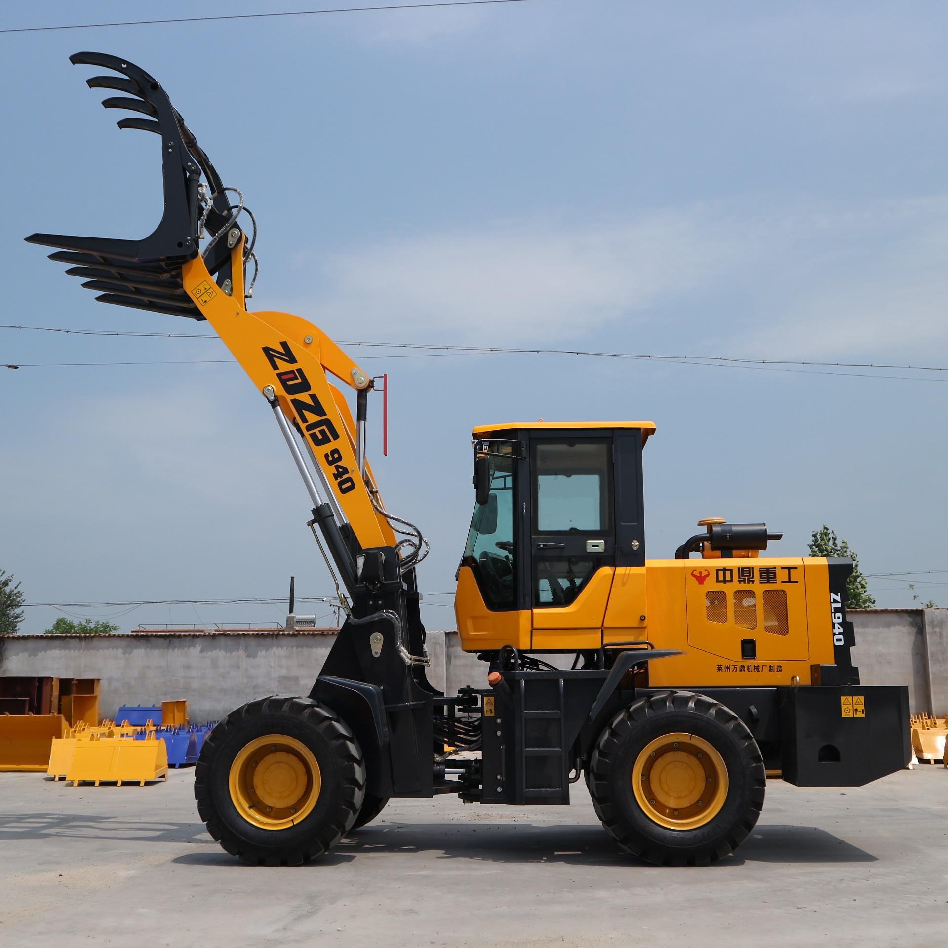 供应938 928抓木机 抓草机 轮胎式抓木机厂家定制