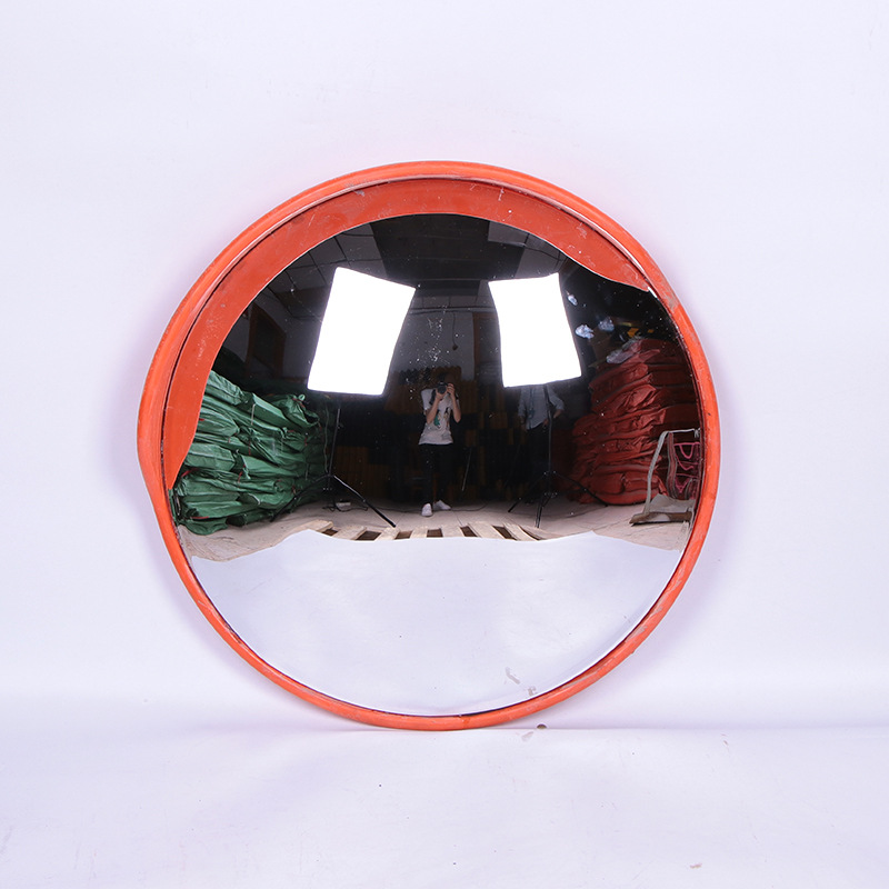 供应凸面镜 道路转弯广角镜 室外广角镜交通设施 80cm凸面反光镜