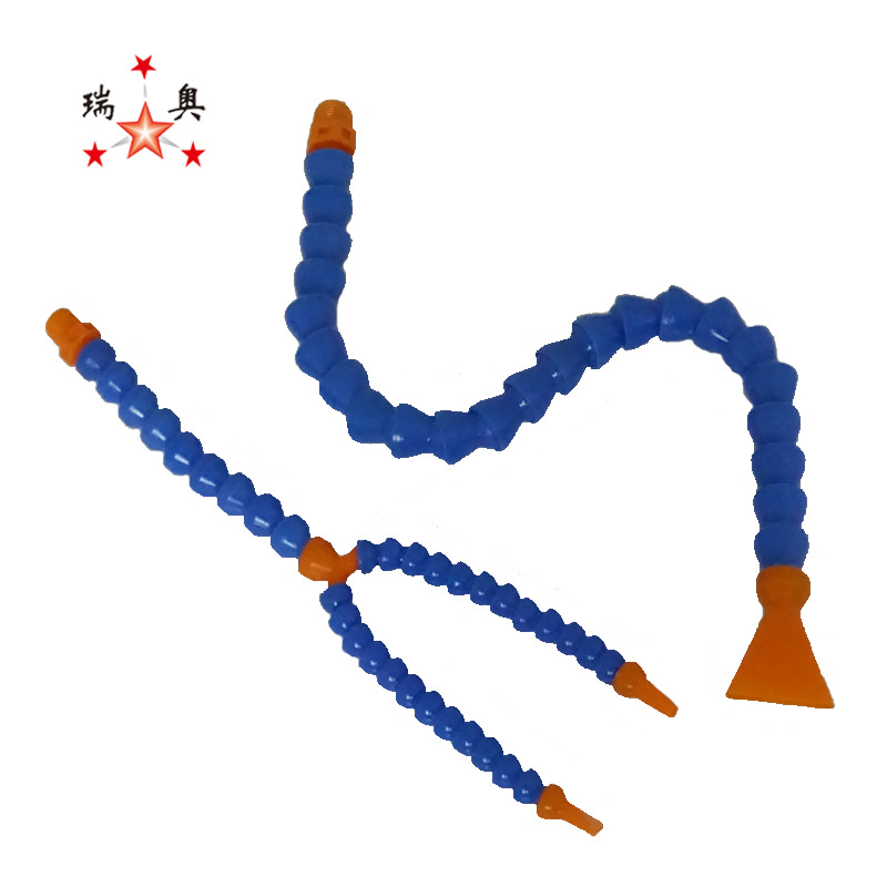 河北瑞奥可调塑料尼龙冷却管 蛇形万向竹节雕刻机冷却液冷却管