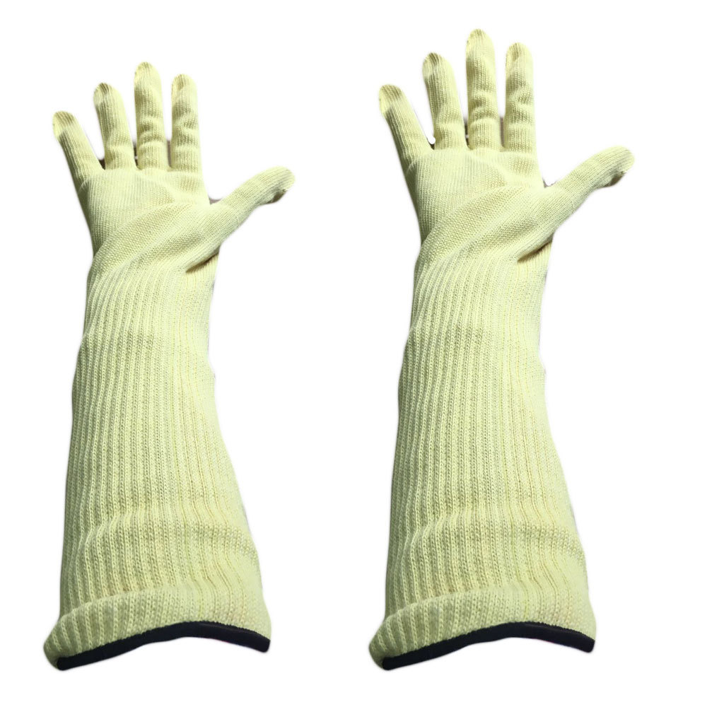 芳纶1414 防火阻燃耐高温手套 耐磨防滑防玻璃 防割手套 芳纶