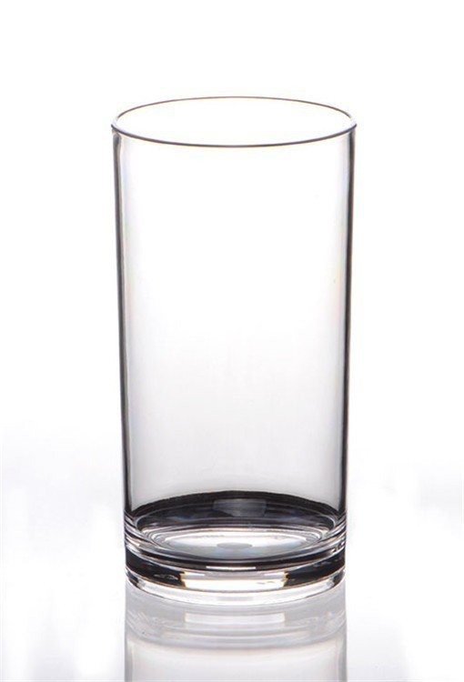 厂家直销l16oz塑料直水杯pc亚克力ps透明塑料杯塑胶创意果汁杯