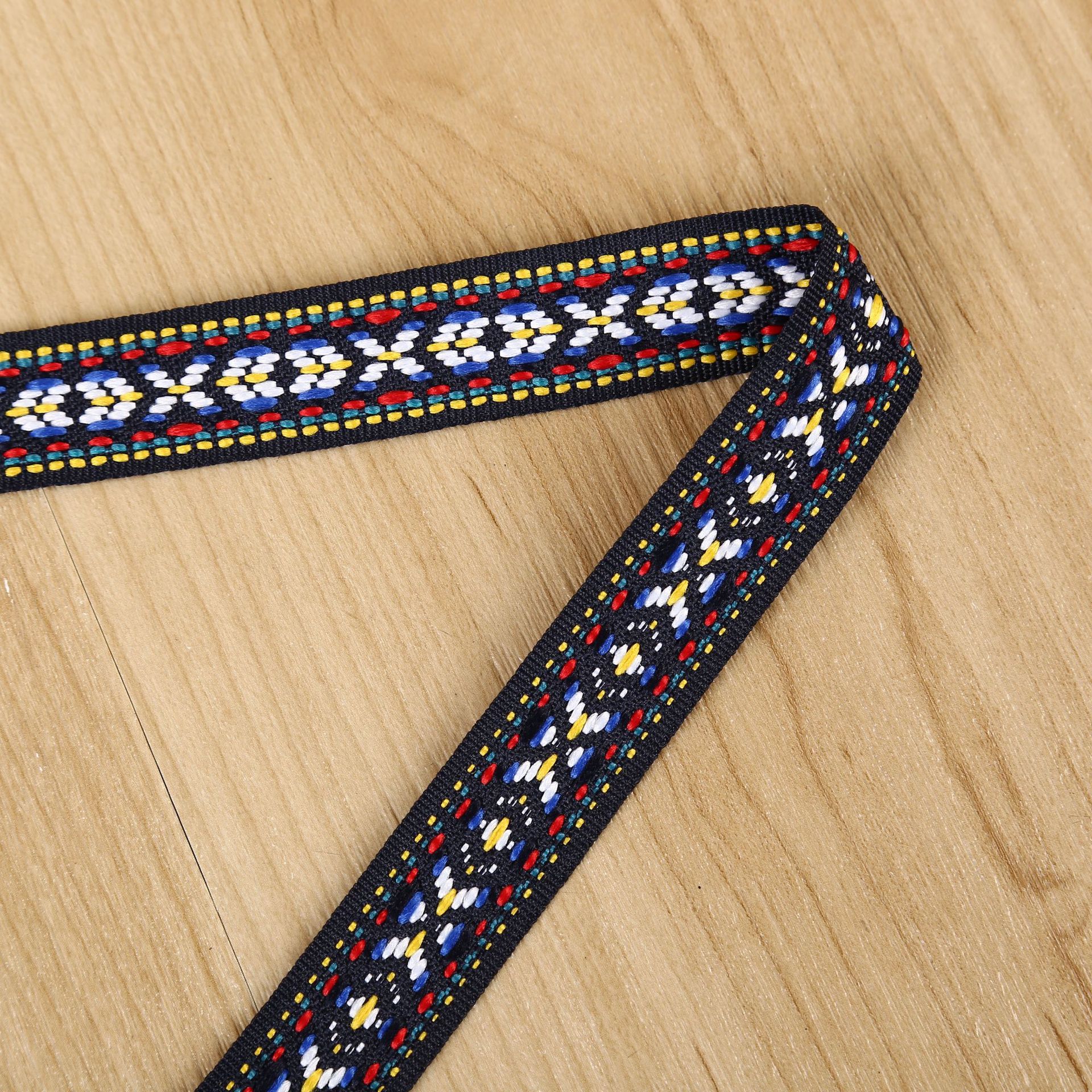 民族风织带电脑提花复古镶边箱包装饰 辅料箱包带服饰家居箱包鞋