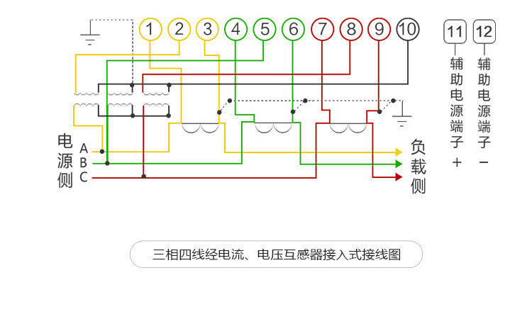 威胜dtz341 三相四线智能电表 无线远程抄表电表0.5s级