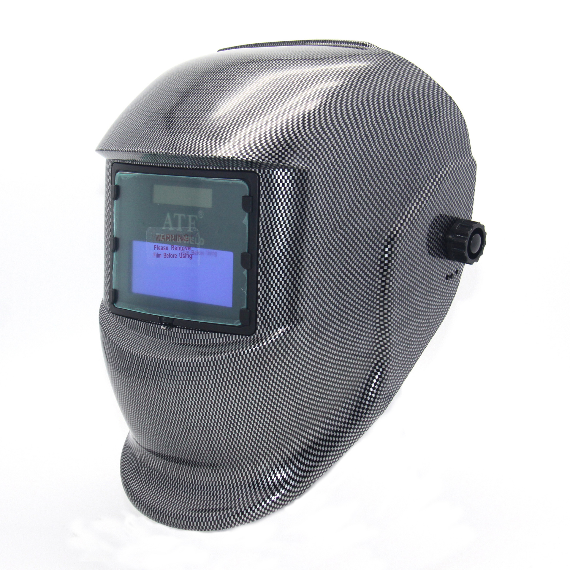 碳纤维太阳能自动变光焊接面罩焊工气保焊氩弧焊专用焊帽rose350f