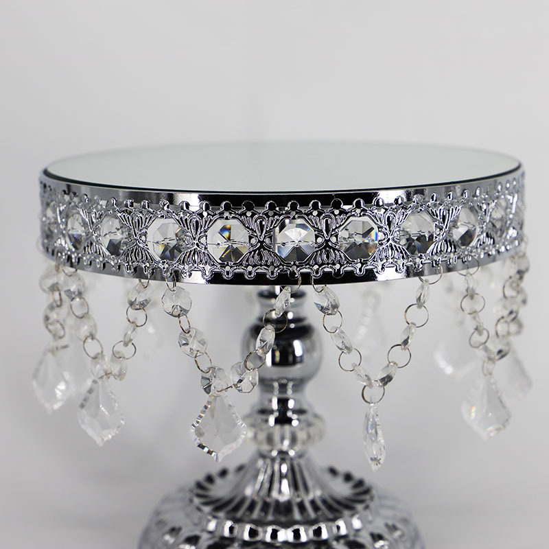 Hot Sale High Quality and Low Price South Asian Candlestick Wish Decorative Cake Plate Tray