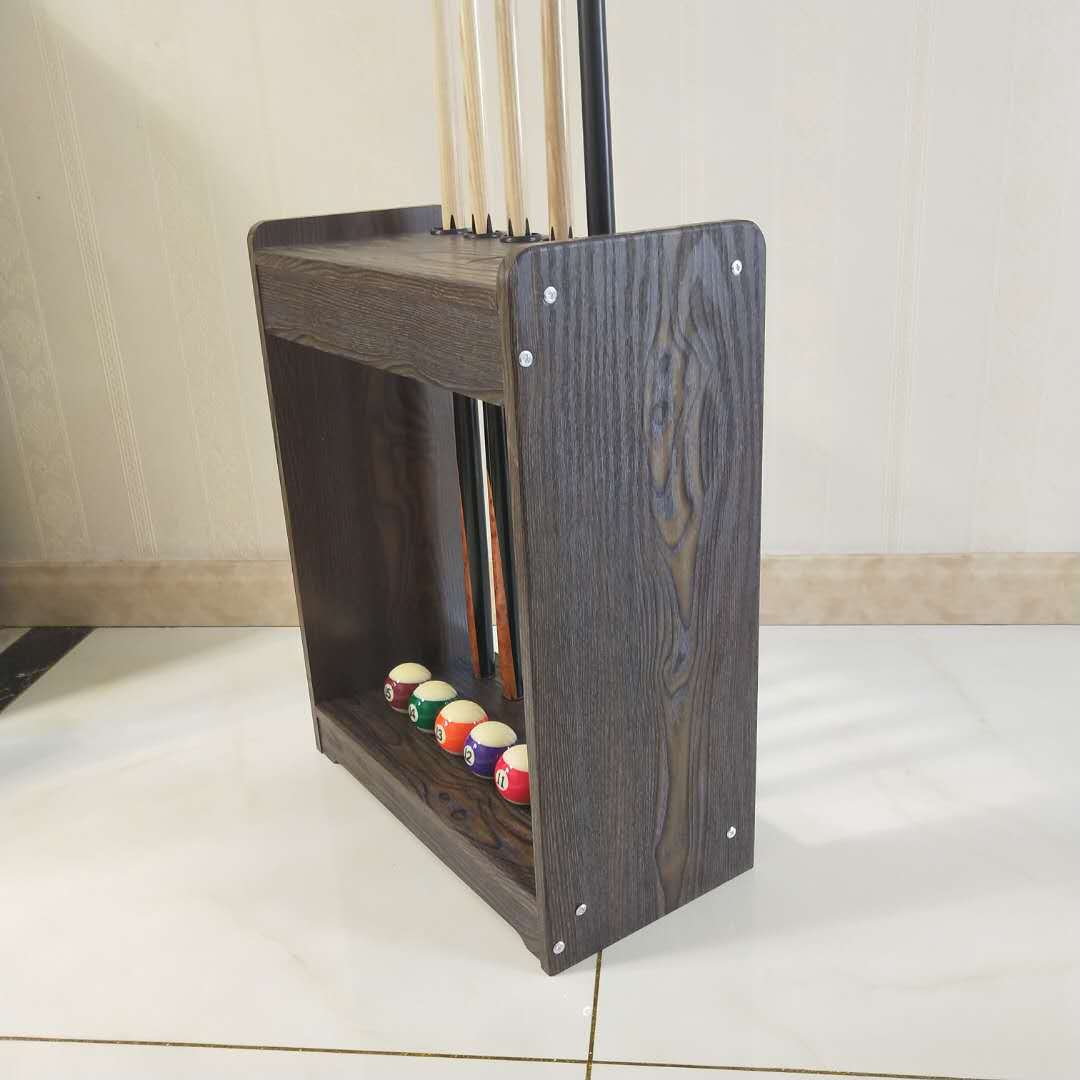 台球杆架 6孔柜式球杆架 放杆架台球用品 各档台球桌乒乓球桌皮头