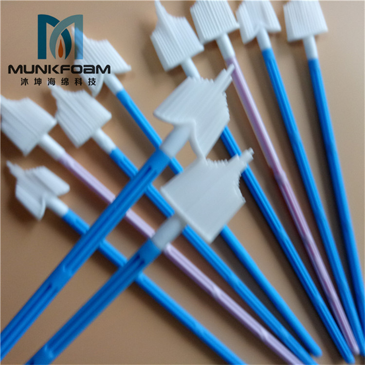 厂家供应 一次性使用 宫颈采样器 一次性使用宫颈刷 毛刷 可定制