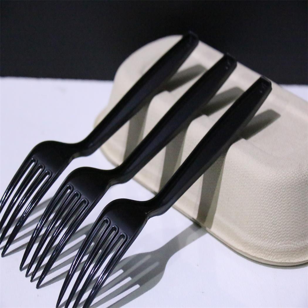 独立包装一次性 塑料叉水果西餐蛋糕叉批发加长水果茶叉披萨牛排