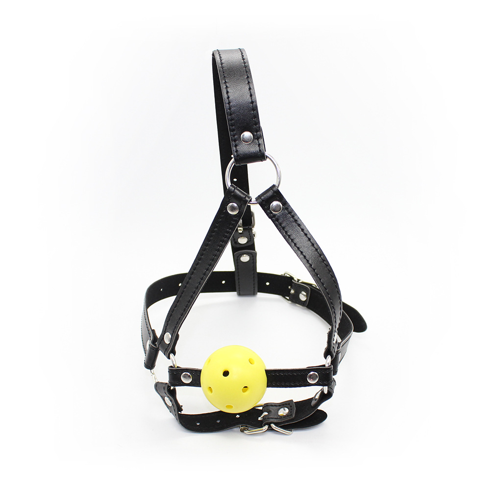 工厂店情趣用品马具鞭口球口塞口枷另类玩具捆绑束缚嘴塞球玩具