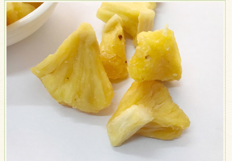 福建漳州新鲜 大 菠萝干凤梨干 凤梨块 散装 蜜饯果脯休闲小零食