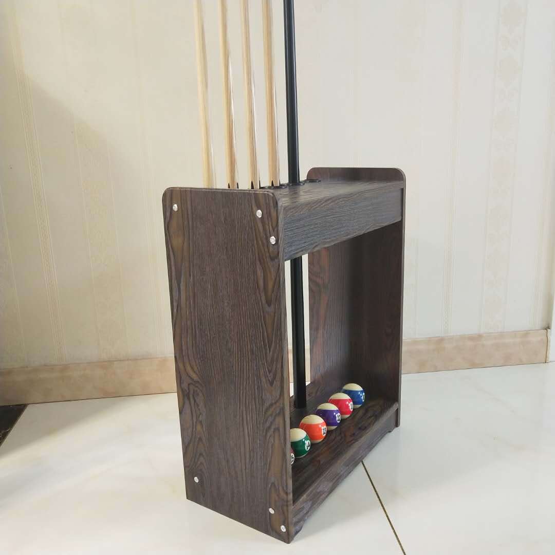 台球杆架 6孔柜式球杆架 放杆架台球用品 各档台球桌乒乓球桌皮头