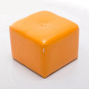 储物凳换鞋凳沙发凳收纳凳客厅正方形皮凳小凳子茶几凳沙梳妆凳