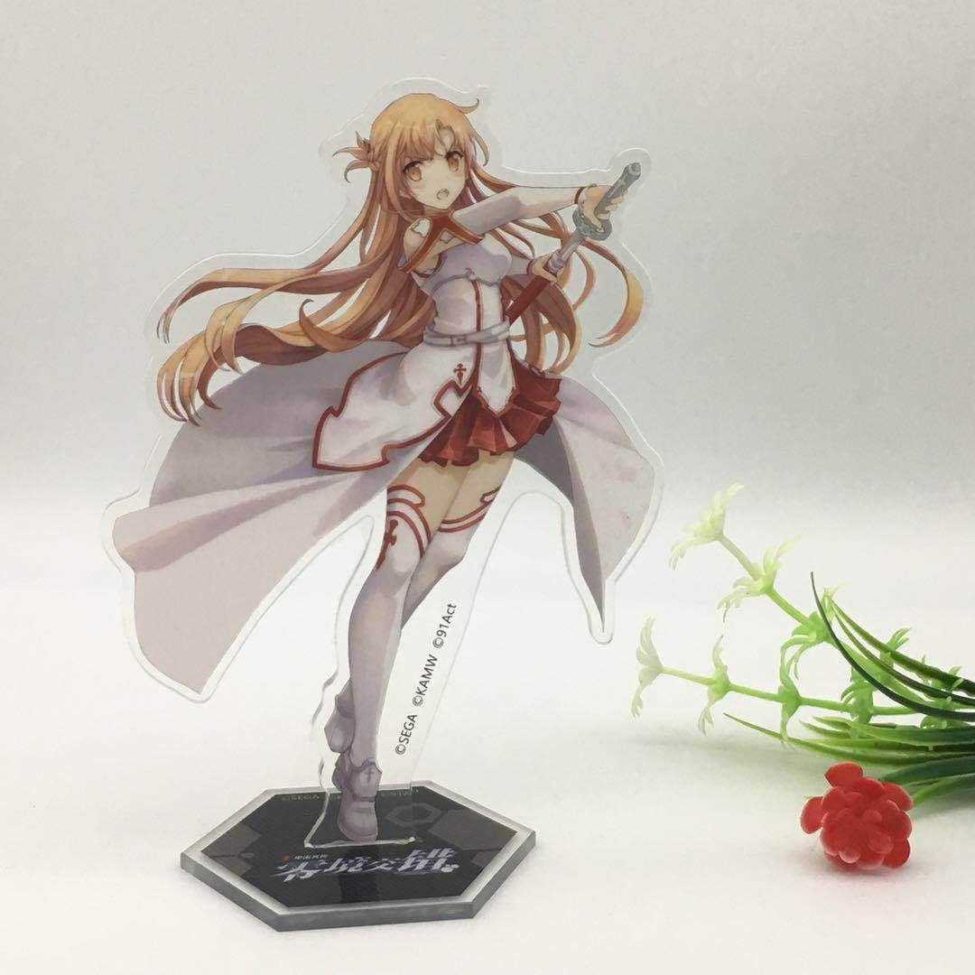 动漫周边立牌 亚克力动漫摆件摆台 亚克力透明人物立牌摆件定制