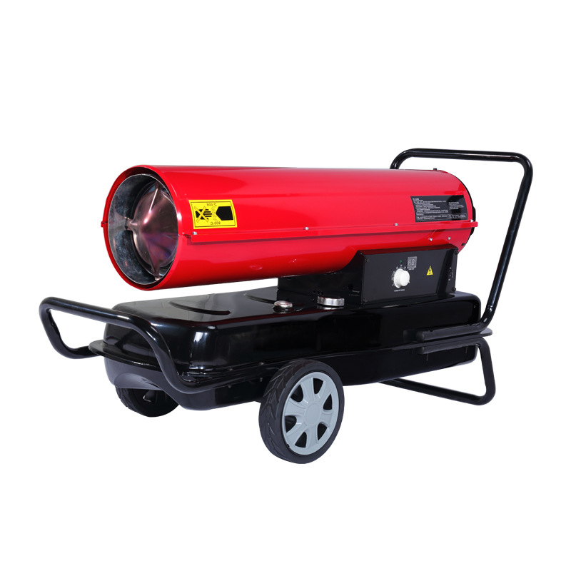 柴油工业暖风机50kw工业用取暖器60kw蔬菜养殖大棚加温机冬季保温