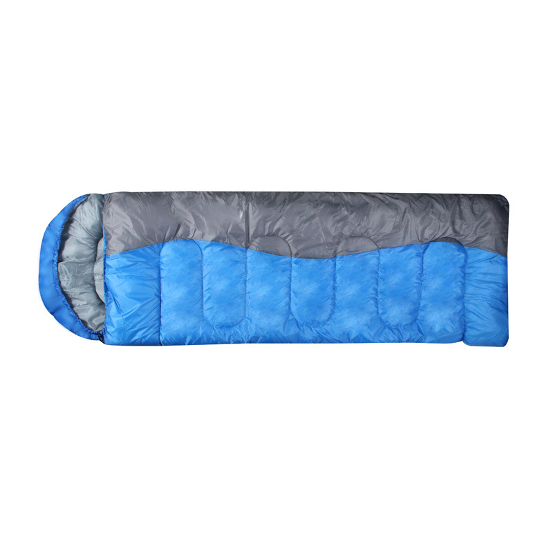 factory direct sales outdoor ultra-light adult sleeping bag camping camping splicing double customizable sleeping bag