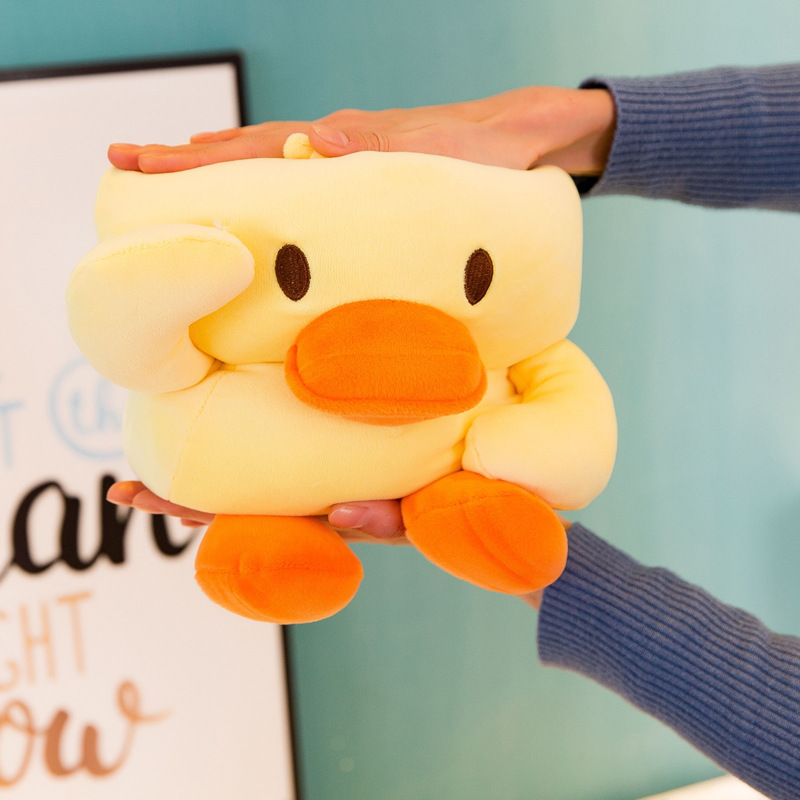 Foreign Trade Popular Style Online Influencer Duck Hot Sale TikTok Toys Little Yellow Duck Doll Children's Gift Plush Toys Wholesale