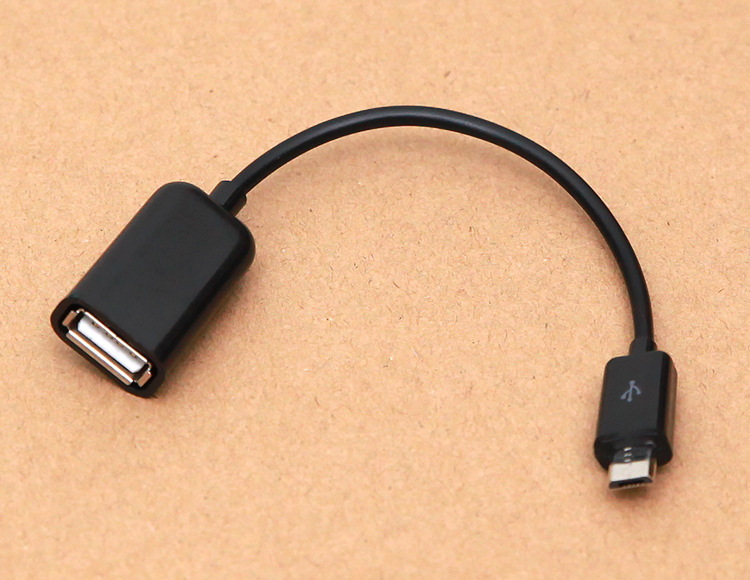 otg线 安卓v8otg数据线 平板otg转接线 usb母转公 加长针国际铜