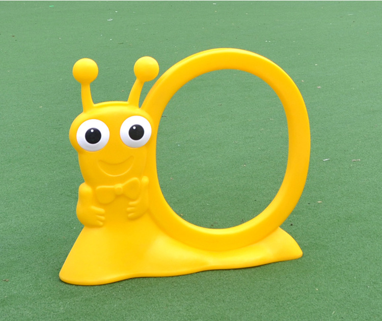 厂家直销幼儿园卡通蜗牛钻圈钻洞游戏道玩具感统训练户外拓展器械