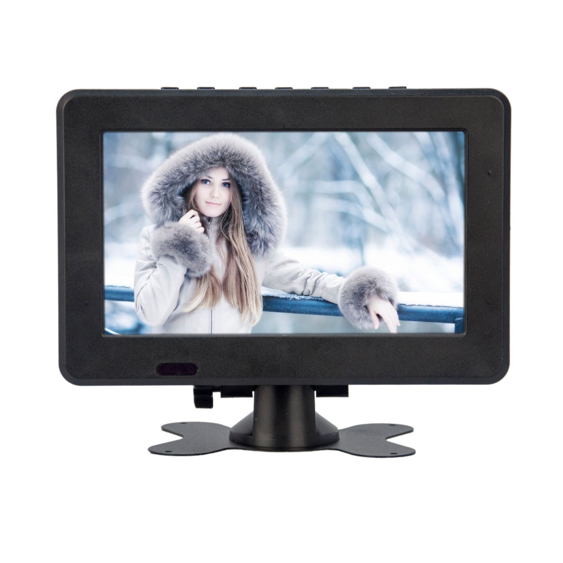 数字电视 模拟电视 带天线车载小电视 av输入