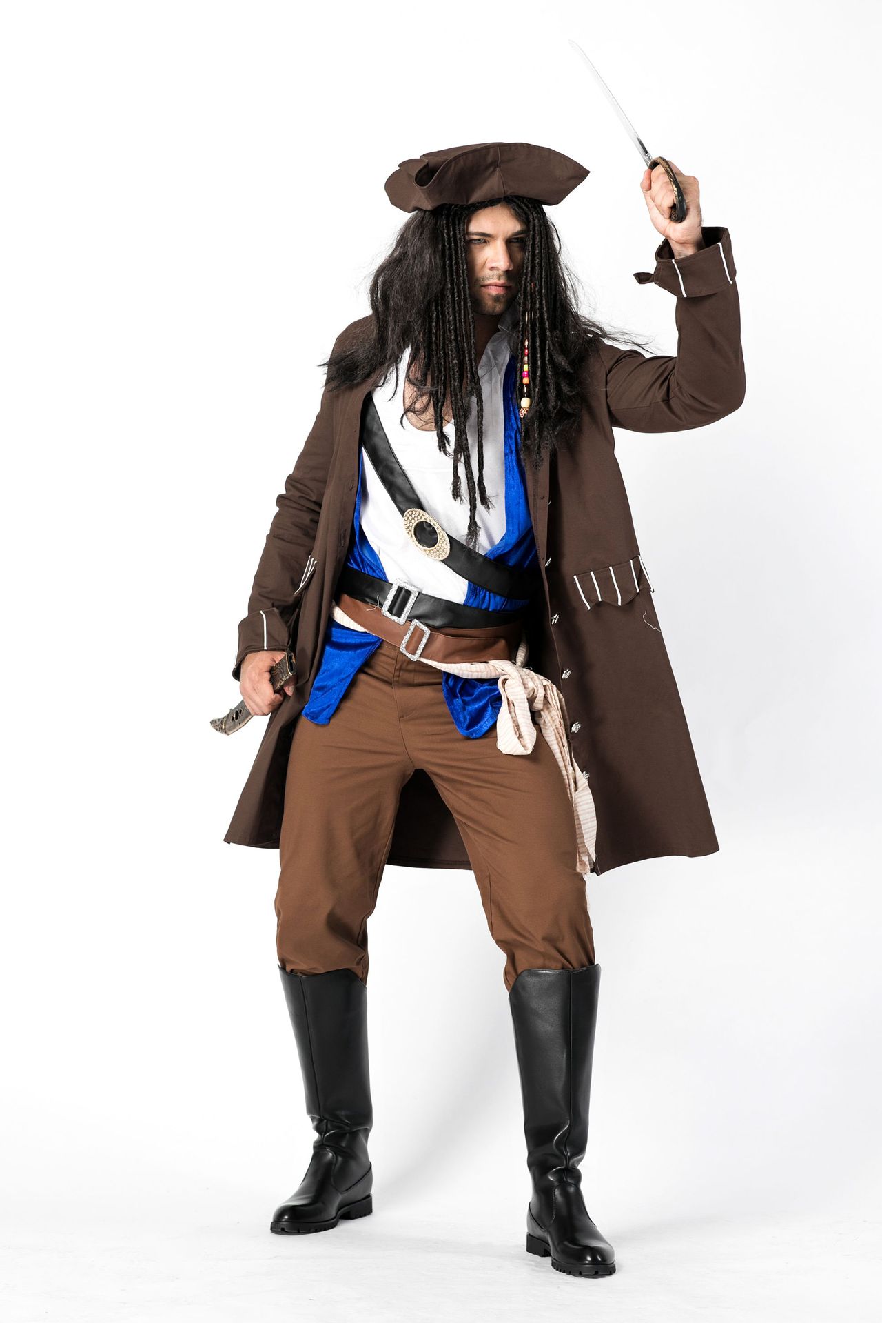 cosplay万圣节成人装扮服装表演服海盗角色服成人加勒比海盗服饰