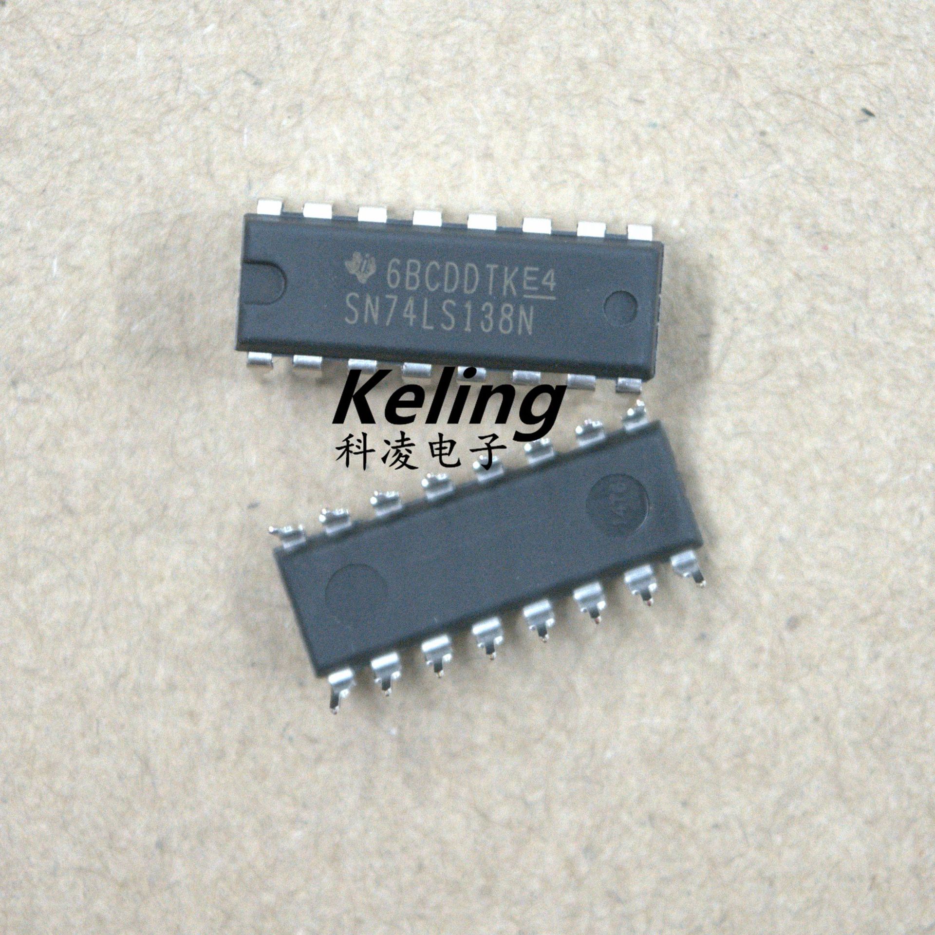 原装ti德州ic sn74ls138n 74ls138 解码器芯片 多路分解器 74系列