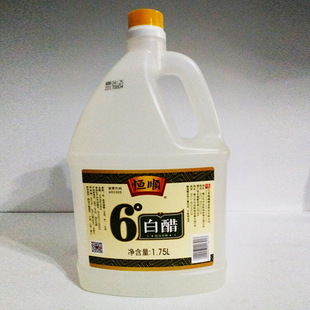 镇江特产恒顺大桶装1.75l白醋 泡菜 洗脸泡脚凉拌食用醋厂家直销