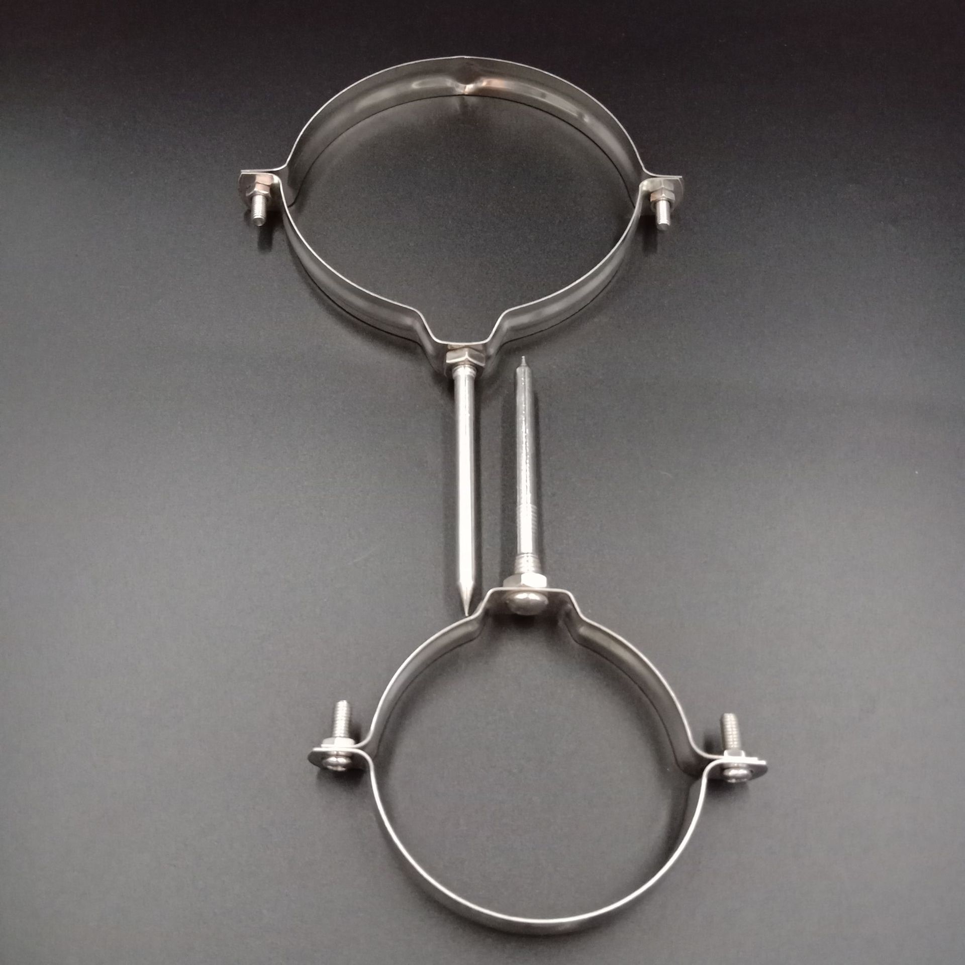 ppr pvc排水配件管箍 管 排水管抱箍 管夹50-200全不锈钢pvc管卡