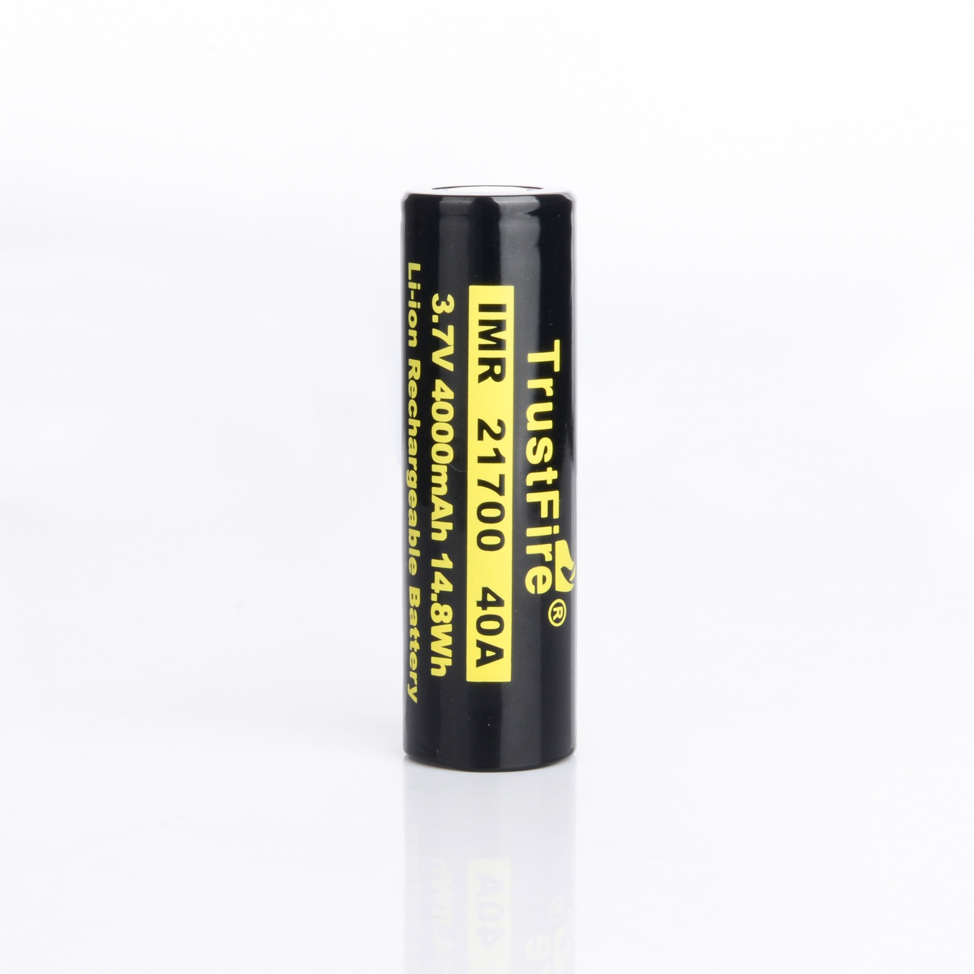 trustfire21700电子烟锂电池三元锂电动力电池40a高倍率锂电池