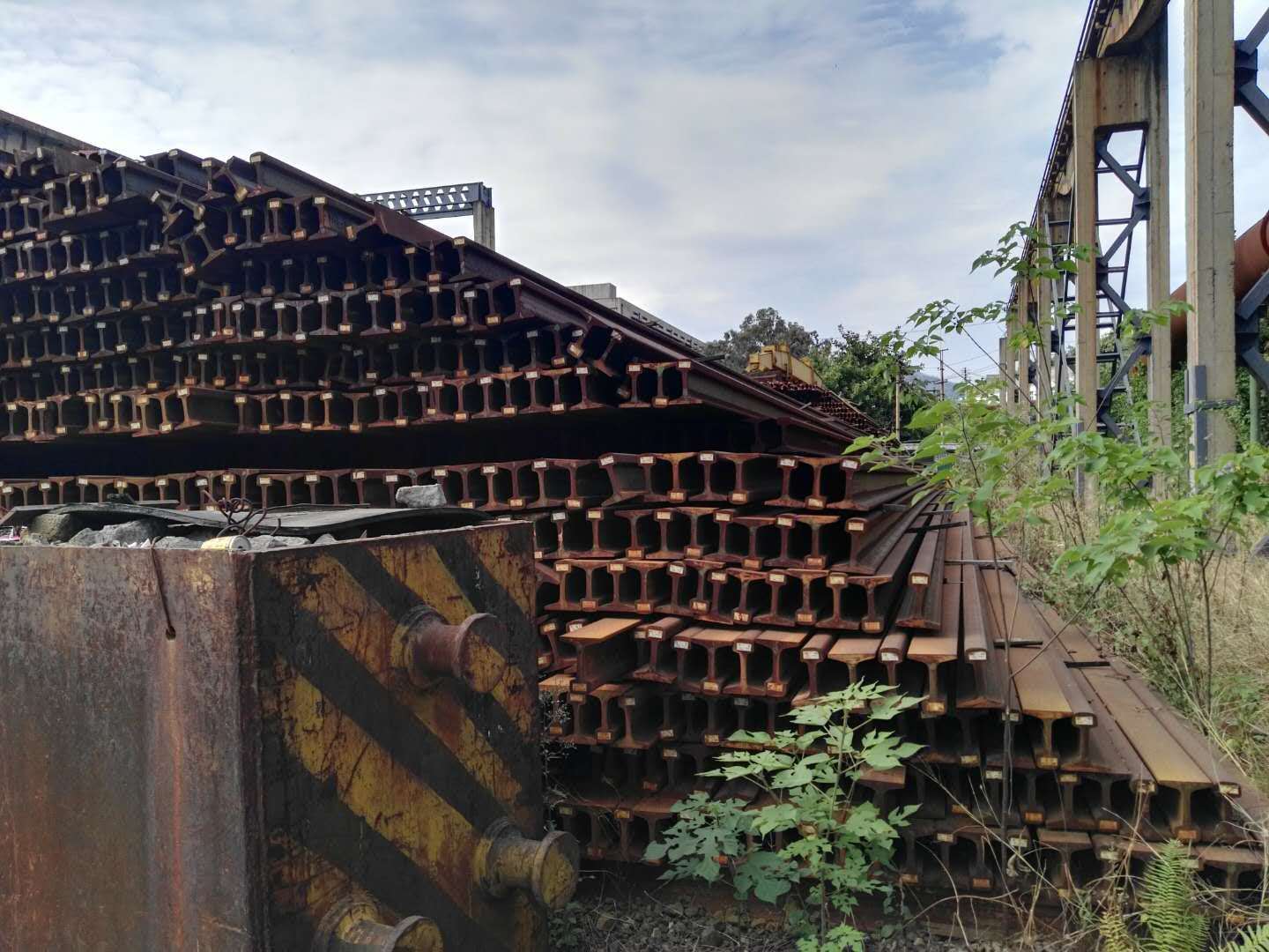 p60 u71mn/u75v 25米 攀钢热轧铁路钢轨,攀钢直发