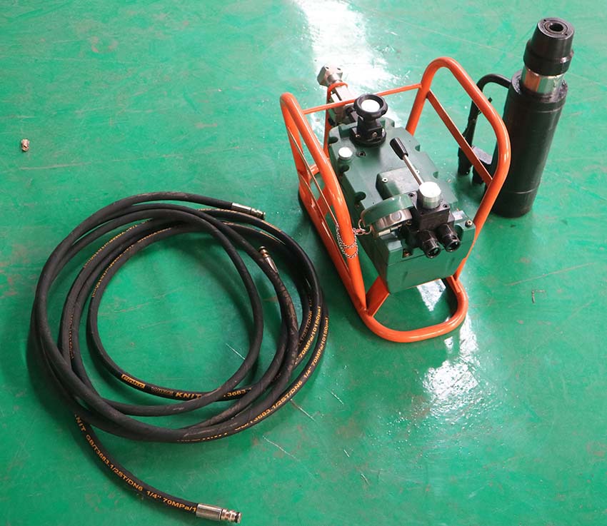 mq15-180/60型气动锚索张拉机具 矿用气动锚索张拉机具