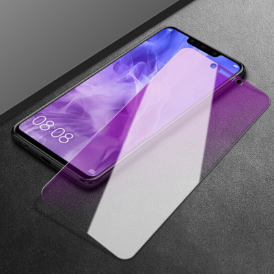 华为p20pro紫光钢化膜 mate20紫光全屏钢化膜 厂家批发手机保护膜