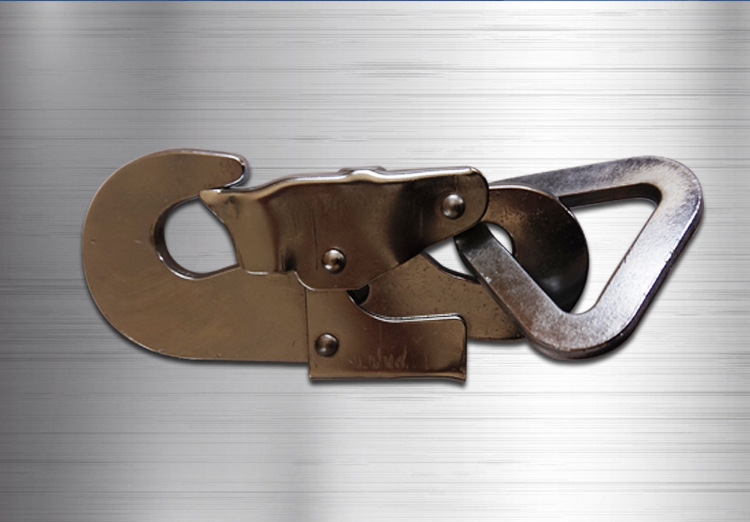 厂家供应安全带高空防坠挂钩 五金拉伸冲压件高楼作业耐磨吊钩