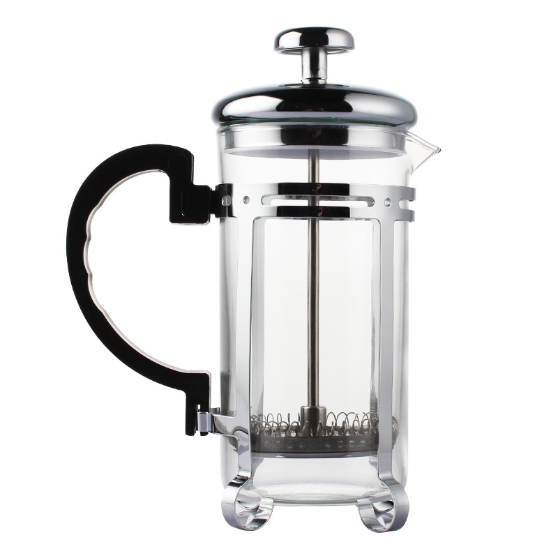Glass French Press Coffee Pot Household Tea Brewing Tea Infuser Filter Hand Wash Pot French French Press Coffee Maker