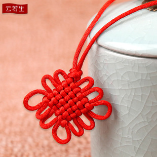 纯手工编织中国结优质锦纶六盘小号中国结挂绳中国特色工艺礼品绳