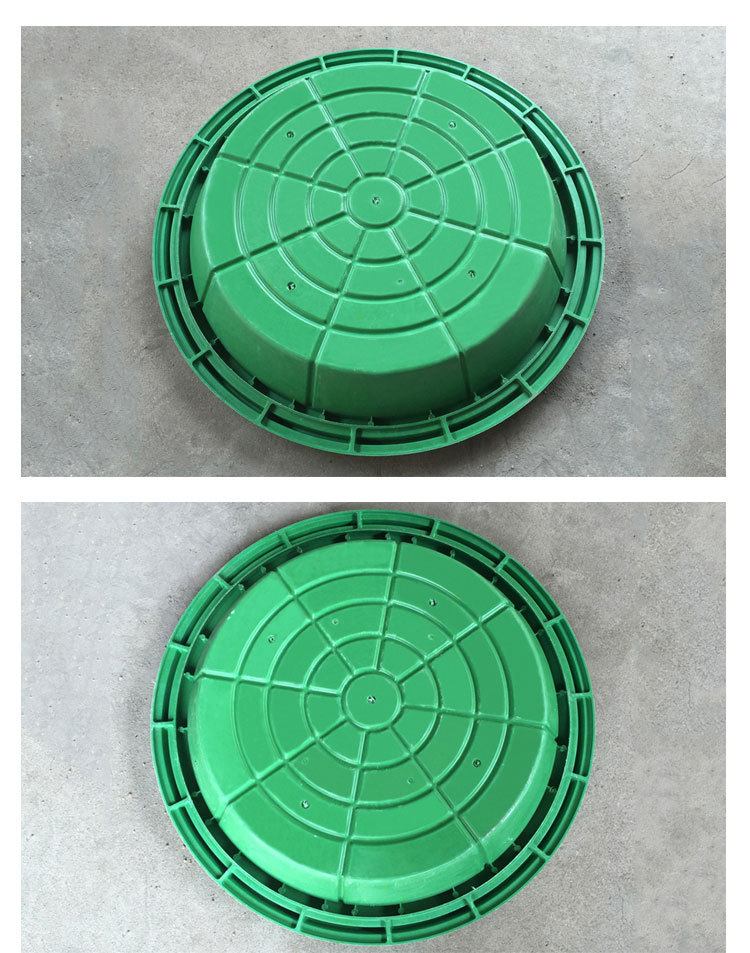 厂家直销 smc树脂复合圆井盖 下沉式隐形草坪井 各种规格均可定制