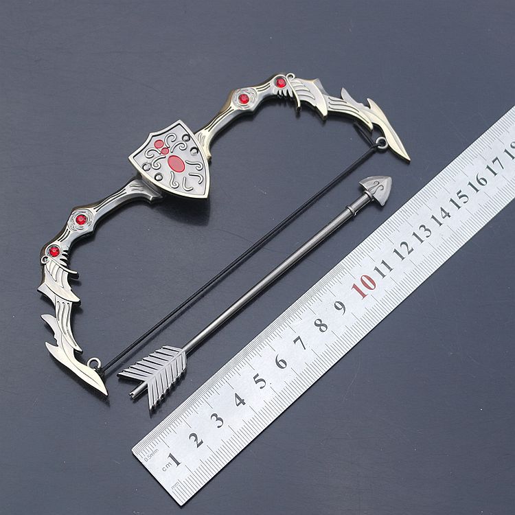 lol英雄联盟武器寒冰射手艾希弓箭合金兵器模型道具玩具