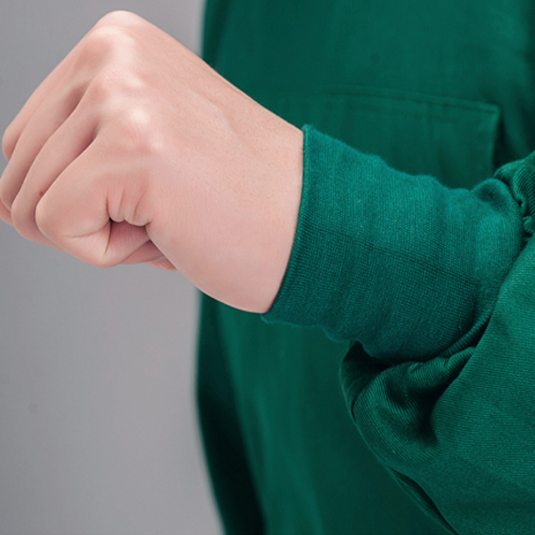 手术服无缝针织袖口小圆筒螺纹纯棉医生服护士服袖口防阻燃耐高温