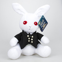 热卖黑执事动漫宠物塞巴斯兔子新款毛绒玩具儿童创意促销礼品公仔