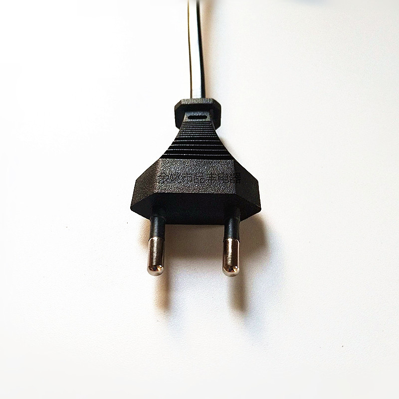 直销欧规电源线 欧规三芯插头带接地片 欧洲多国认证齐全